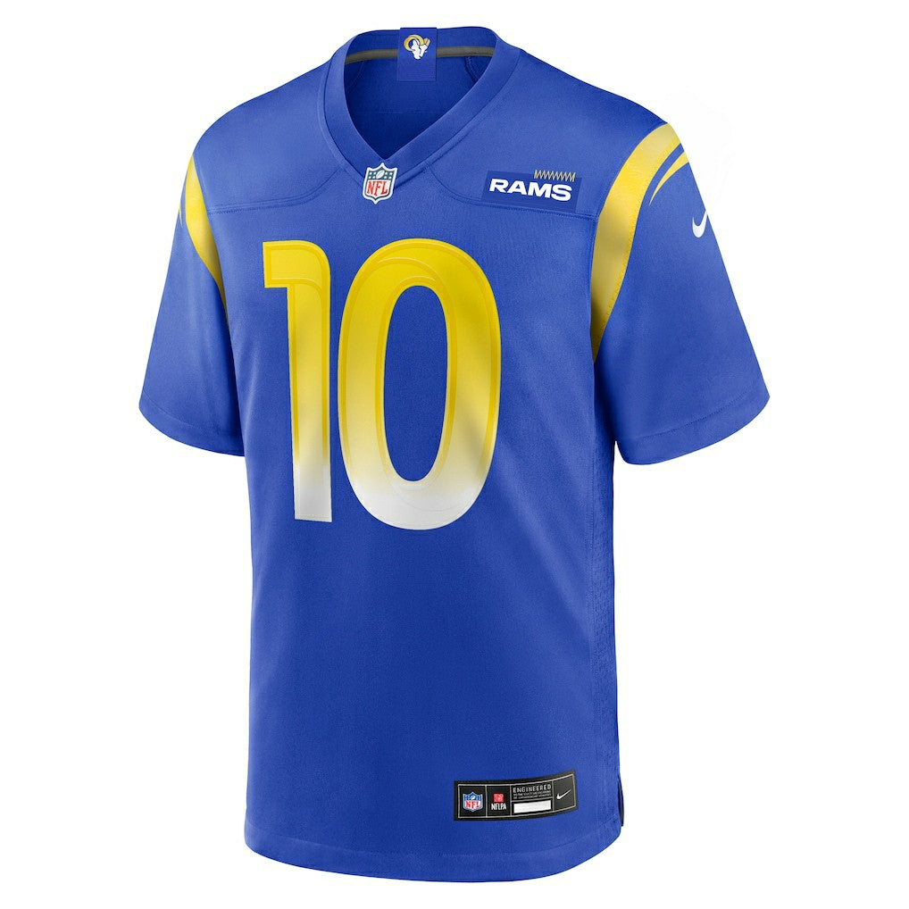 Britain Covey Los Angeles Rams Team Game Jersey Royal | Nike for Sale
