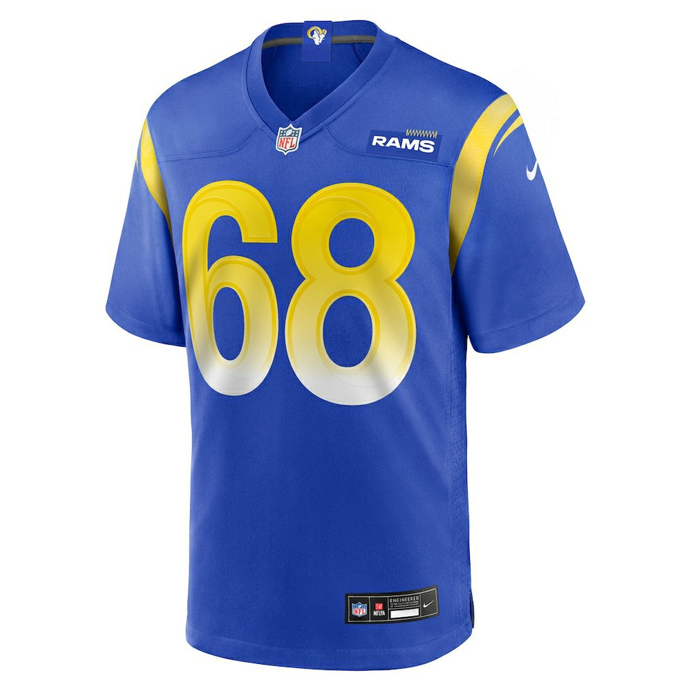 David Quessenberry Los Angeles Rams Team Game Jersey Royal | Nike for Sale
