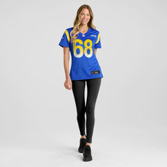 David Quessenberry Los Angeles Rams Women's Team Game Jersey Royal | Nike for Sale