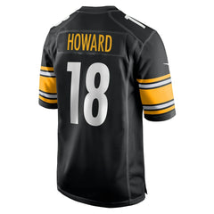 Will Howard Pittsburgh Steelers Team Game Jersey Black | Nike for Sale