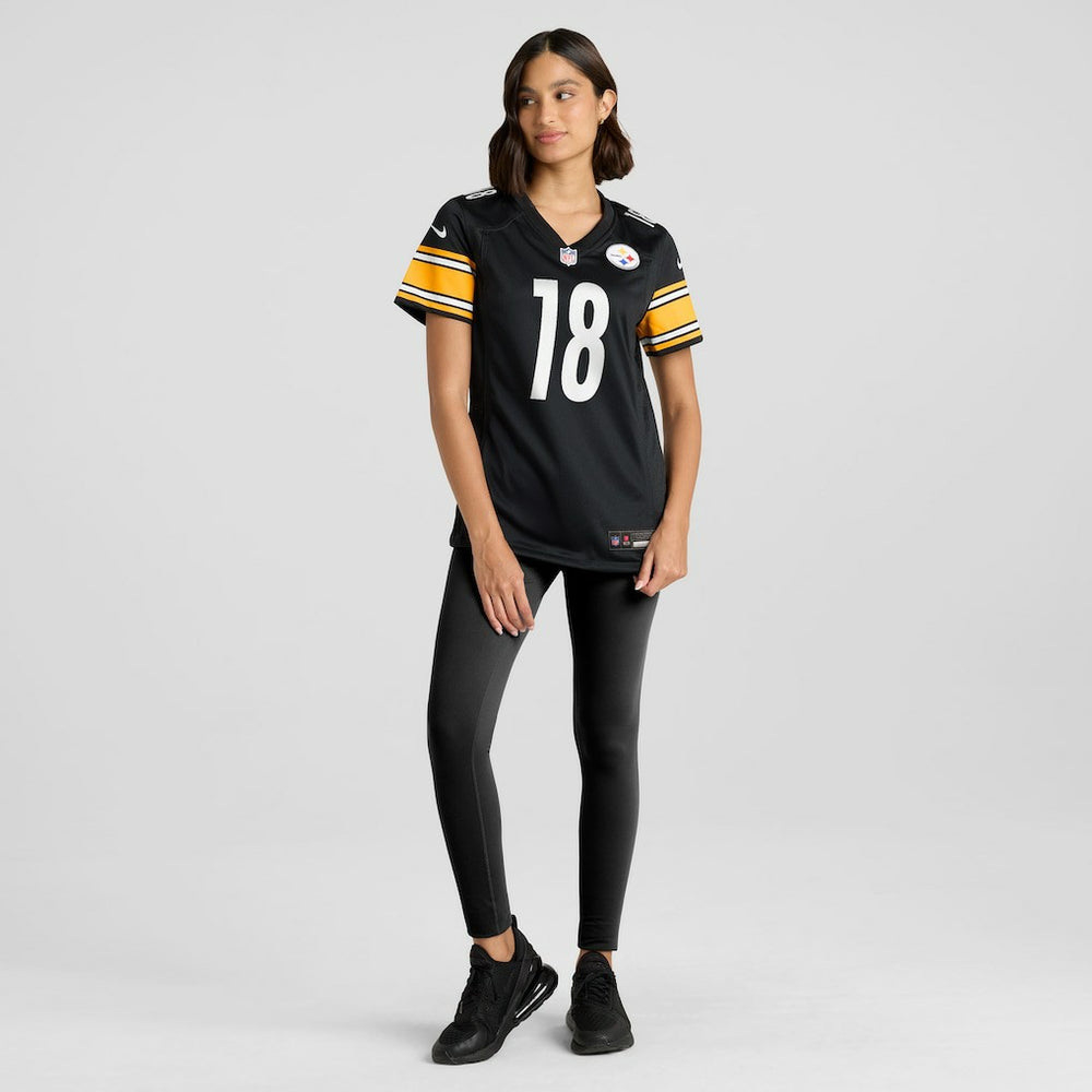 Will Howard Pittsburgh Steelers Women's Team Game Jersey Black | Nike for Sale