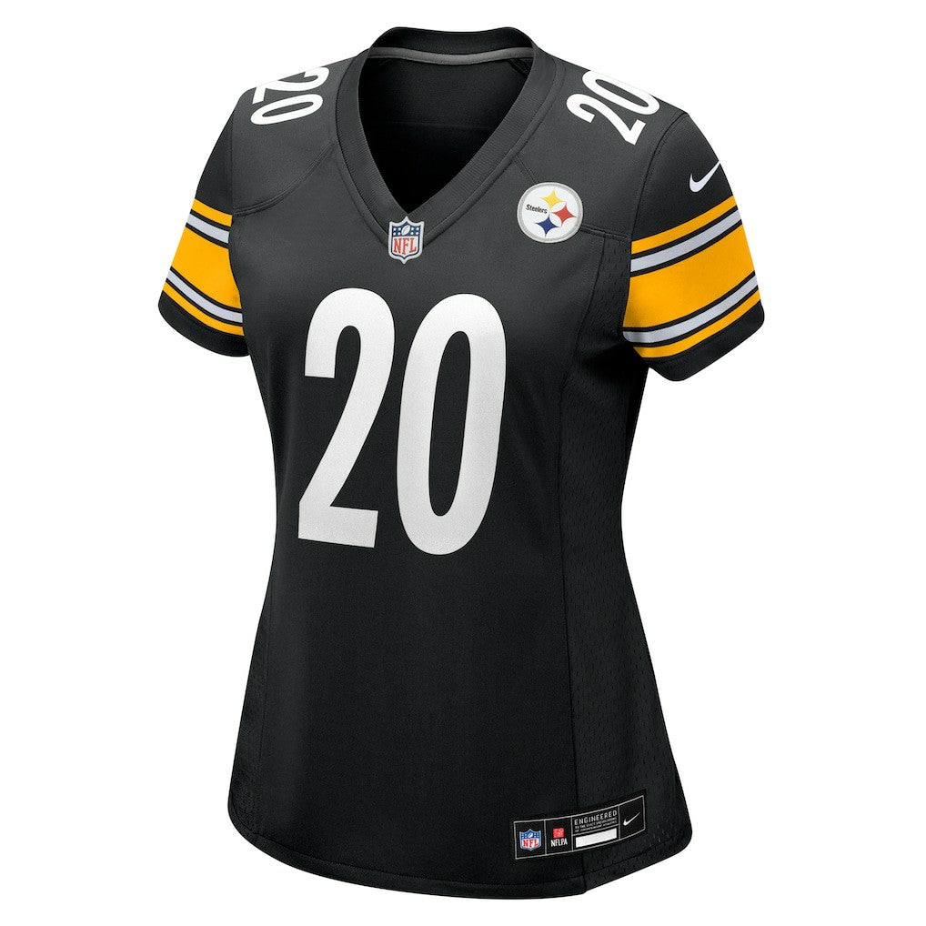 Kaleb Johnson Pittsburgh Steelers Women's Team Game Jersey Black | Nike for Sale