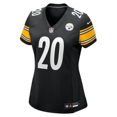 Kaleb Johnson Pittsburgh Steelers Women's Team Game Jersey Black | Nike for Sale