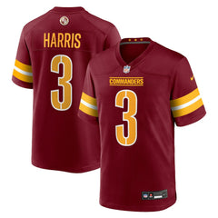 Will Harris Washington Commanders Team Game Jersey Burgundy | Nike for Sale