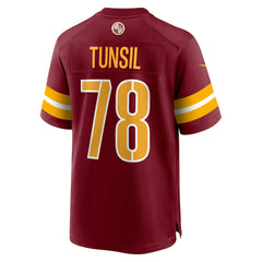 Laremy Tunsil Washington Commanders Team Game Jersey Burgundy | Nike for Sale