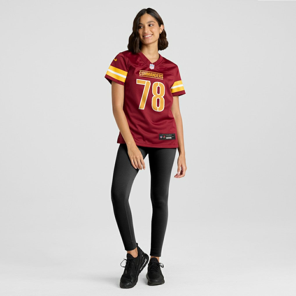 Laremy Tunsil Washington Commanders Women's Team Game Jersey Burgundy | Nike for Sale