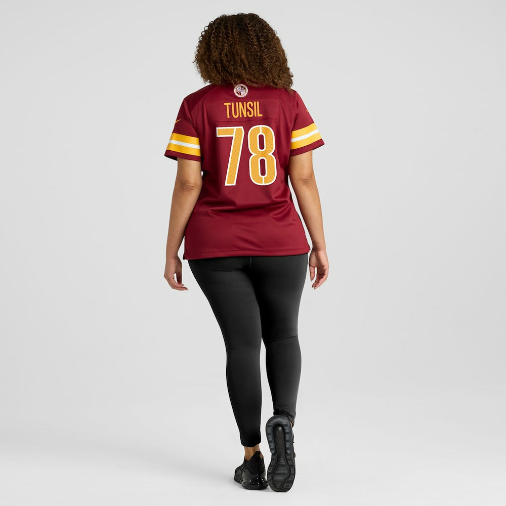 Laremy Tunsil Washington Commanders Women's Team Game Jersey Burgundy | Nike for Sale
