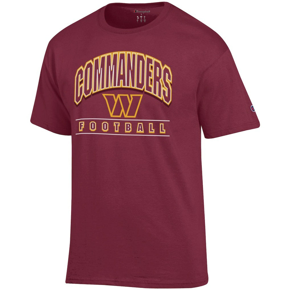 Washington Commanders Champion Football T-Shirt Burgundy | NFL