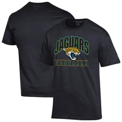 Jacksonville Jaguars Champion Football T-Shirt Black | NFL