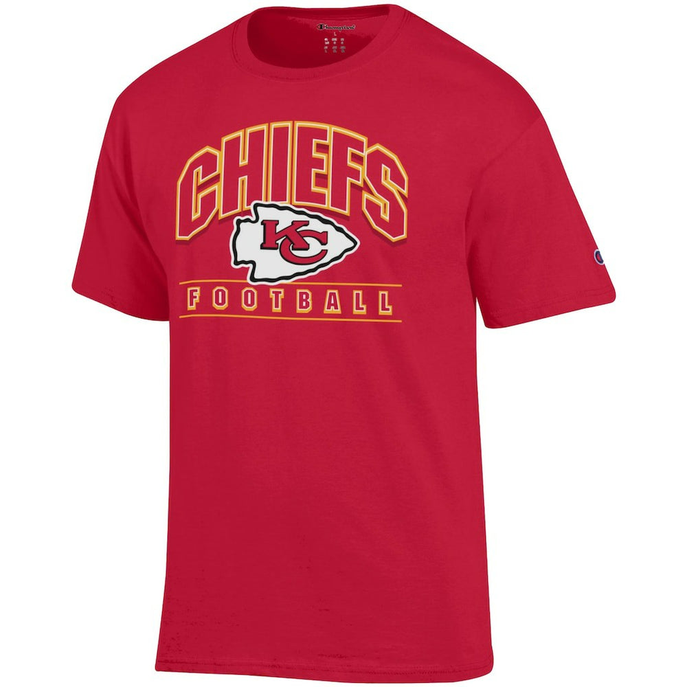 Kansas City Chiefs Champion Football T-Shirt Red | NFL
