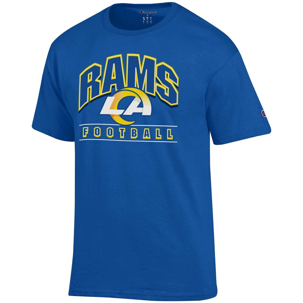 Los Angeles Rams Champion Football T-Shirt Royal | NFL