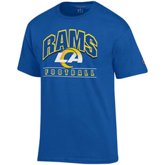 Los Angeles Rams Champion Football T-Shirt Royal | NFL
