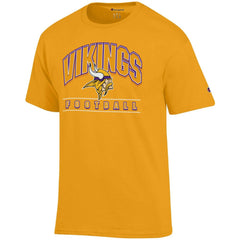 Minnesota Vikings Champion Football T-Shirt Gold | NFL