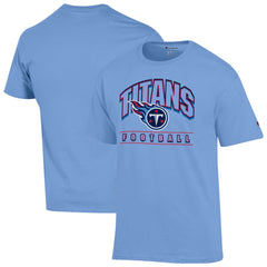 Tennessee Titans Champion Football T-Shirt Light Blue | NFL