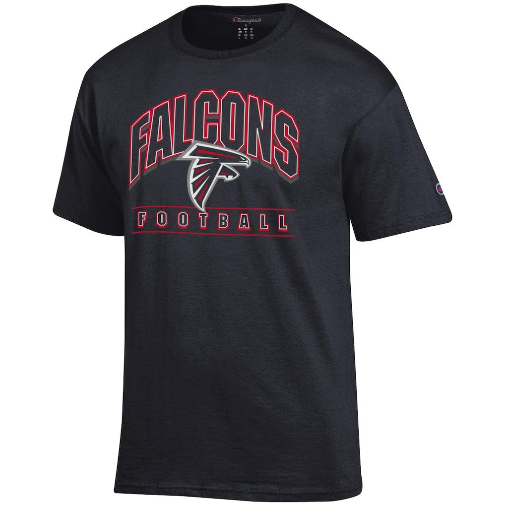 Atlanta Falcons Champion Football T-Shirt Black | NFL