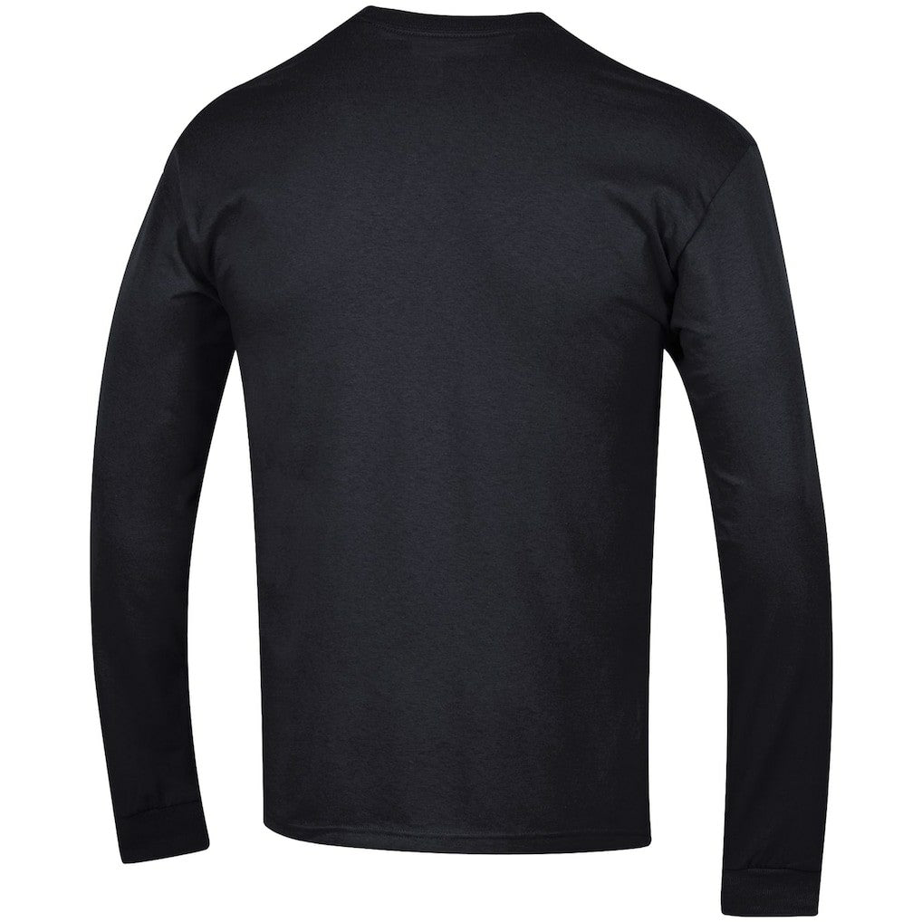 Atlanta Falcons Champion Seal Long Sleeve T-Shirt Black | NFL