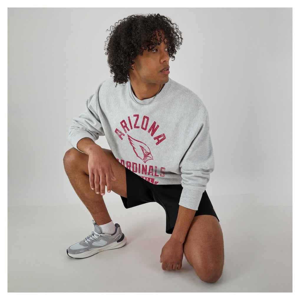 Arizona Cardinals Champion Reverse Weave Fleece Pullover Sweatshirt Heather Gray | NFL