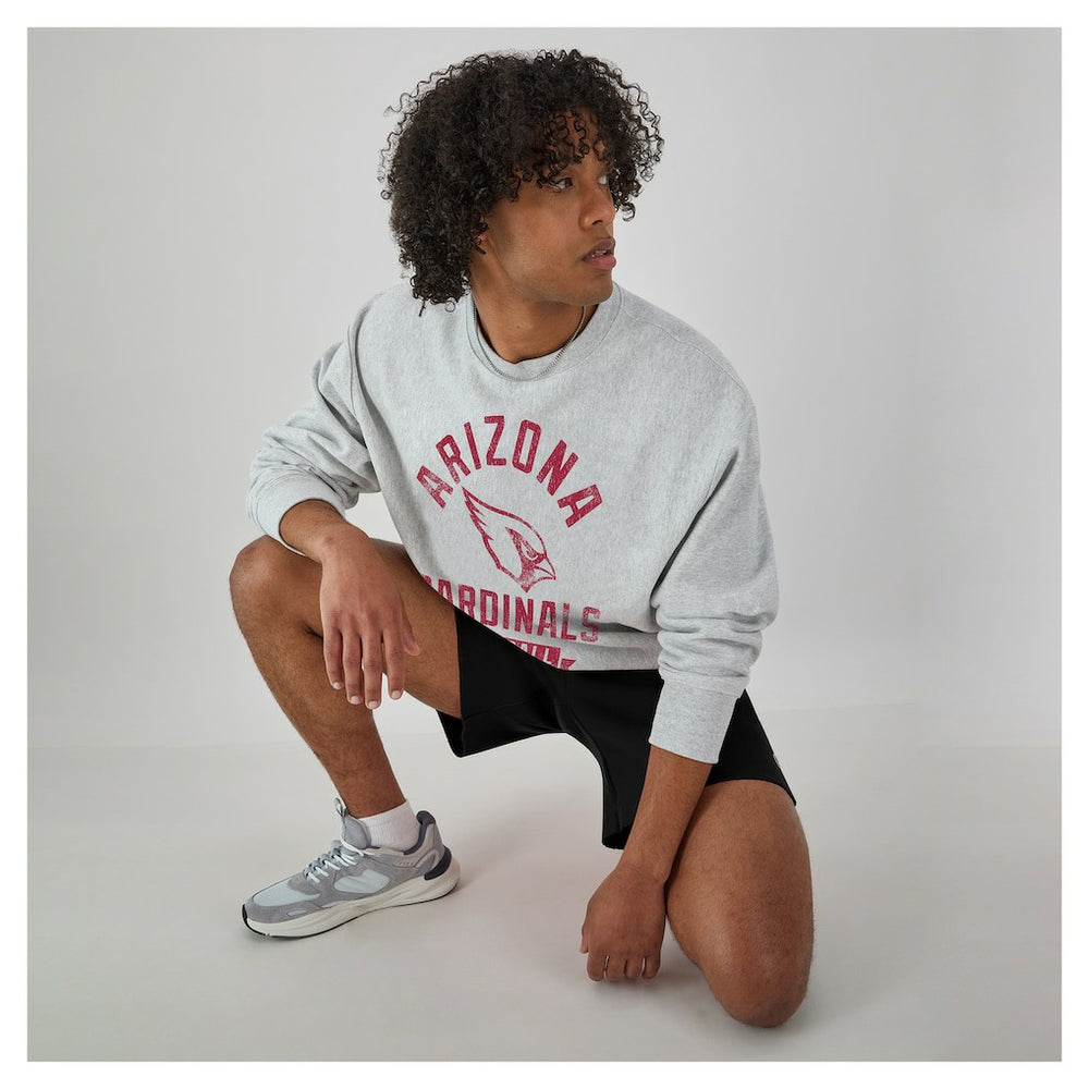 Arizona Cardinals Champion Reverse Weave Fleece Pullover Sweatshirt Heather Gray | NFL
