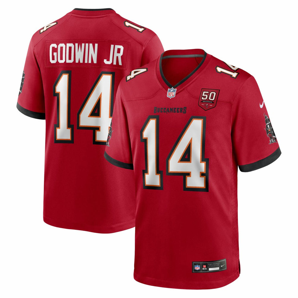 Chris Godwin Jr. Tampa Bay Buccaneers 50th Season Team Game Jersey Red | Nike for Sale