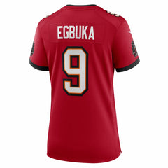 Emeka Egbuka Tampa Bay Buccaneers Women's 50th Season Team Game Jersey Red | Nike for Sale