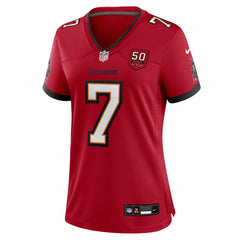 Bucky Irving Tampa Bay Buccaneers Women's 50th Season Team Game Jersey Red | Nike for Sale