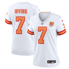 Bucky Irving '76 Tampa Bay Buccaneers Women's 50th Season Game Jersey White | Nike for Sale