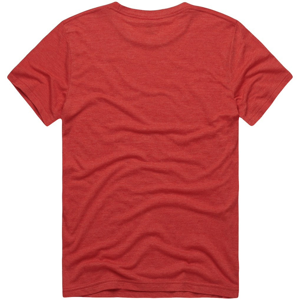 San Francisco 49ers Homage Youth Love Sign x ASL 2.0 Tri-Blend T-Shirt Scarlet | NFL