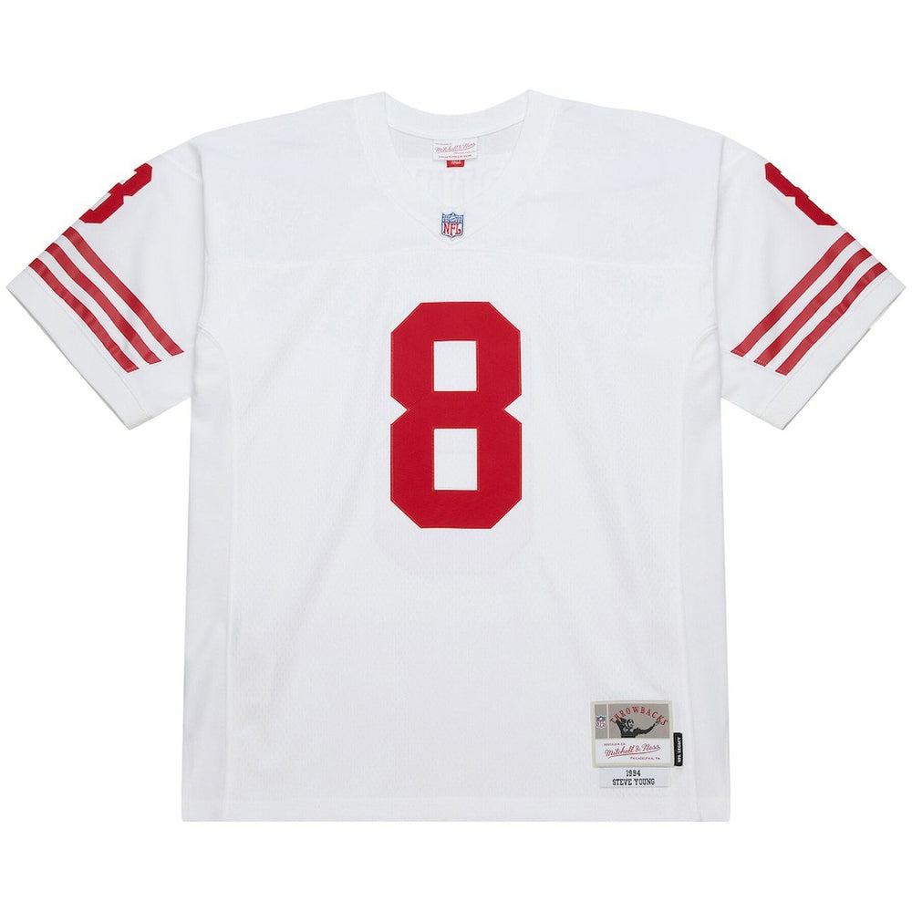 Steve Young San Francisco 49ers 1994 Legacy Replica Jersey White | Mitchell & Ness