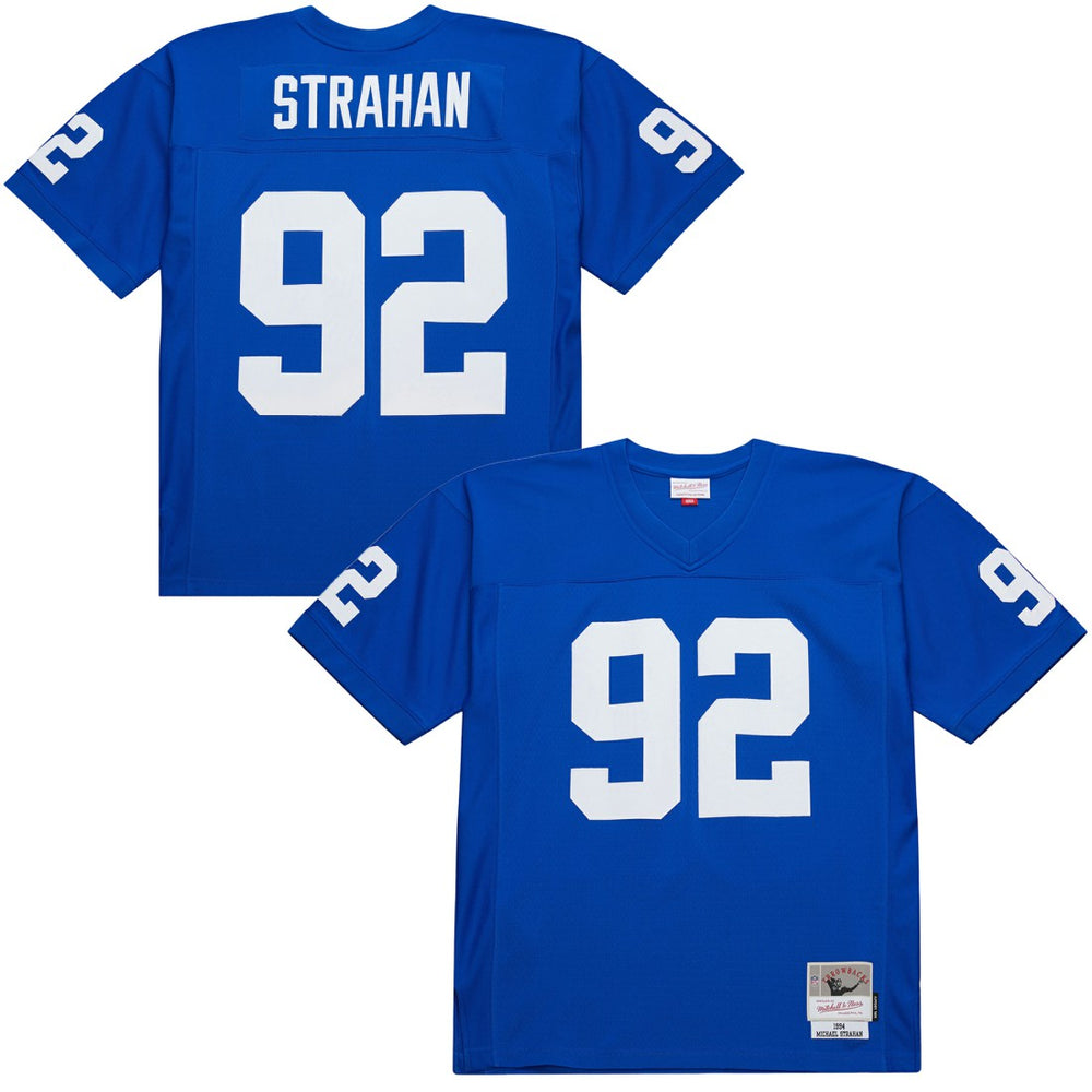 Michael Strahan New York Giants 1994 Legacy Replica Jersey Royal | Mitchell & Ness