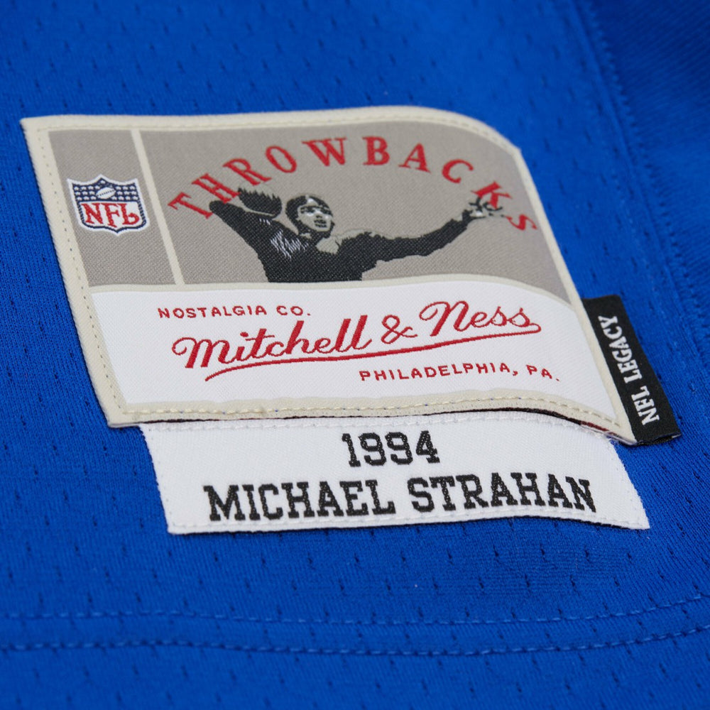 Michael Strahan New York Giants 1994 Legacy Replica Jersey Royal | Mitchell & Ness