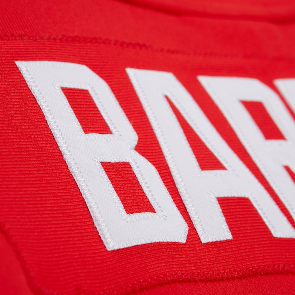 Tiki Barber New York Giants 2004 Legacy Replica Jersey Red | Mitchell & Ness