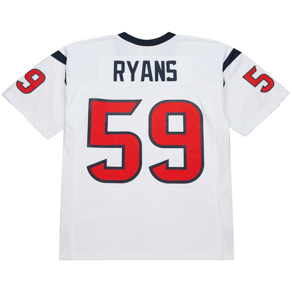 DeMeco Ryans Houston Texans 2006 Legacy Replica Jersey White | Mitchell & Ness