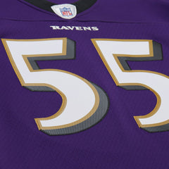 Terrell Suggs Baltimore Ravens 2003 Legacy Replica Jersey Purple | Mitchell & Ness