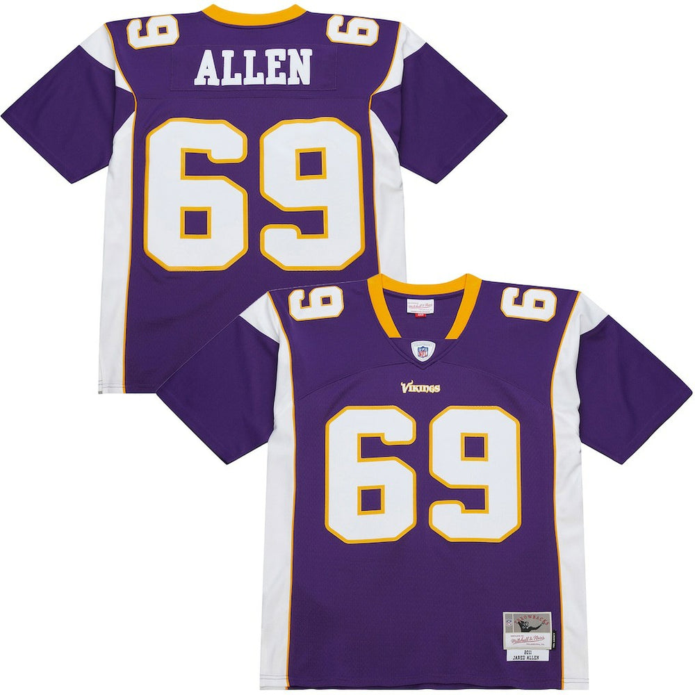 Jared Allen Minnesota Vikings 2011 Legacy Replica Jersey Purple | Mitchell & Ness