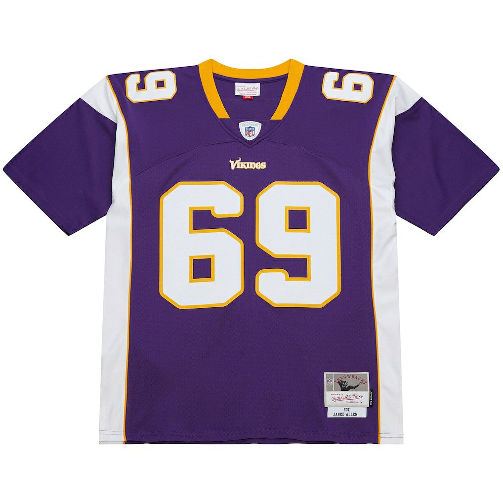 Jared Allen Minnesota Vikings 2011 Legacy Replica Jersey Purple | Mitchell & Ness