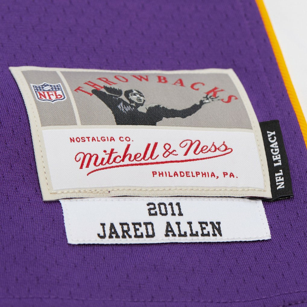 Jared Allen Minnesota Vikings 2011 Legacy Replica Jersey Purple | Mitchell & Ness