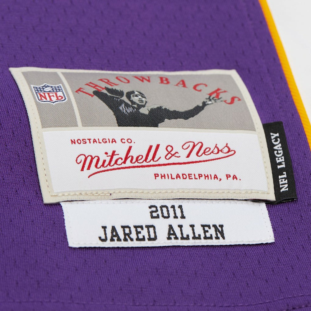 Jared Allen Minnesota Vikings 2011 Legacy Replica Jersey Purple | Mitchell & Ness