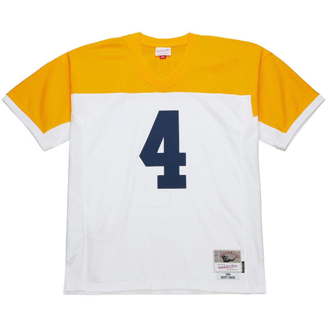 Brett Favre Green Bay Packers 1994 Legacy Replica Jersey White | Mitchell & Ness