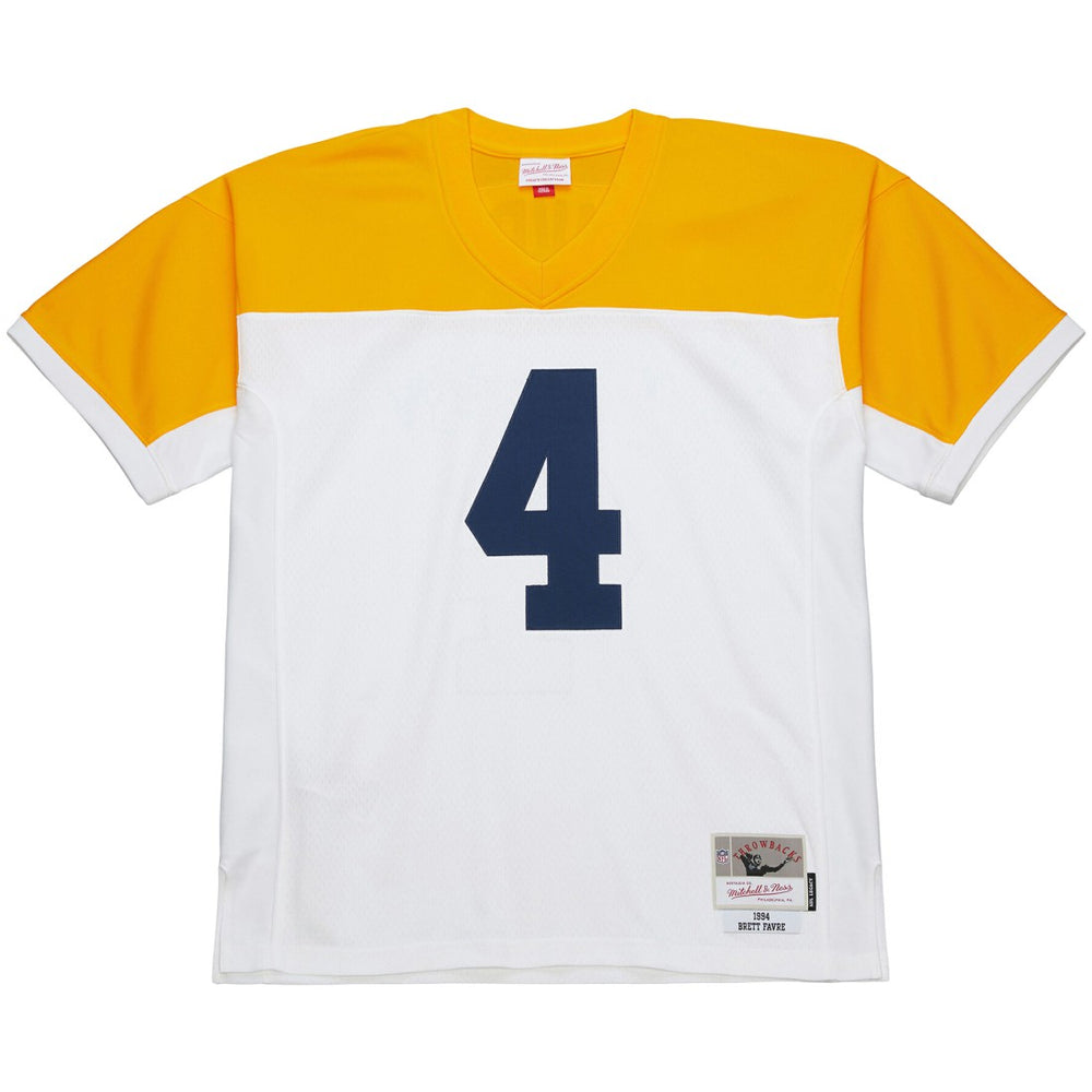 Brett Favre Green Bay Packers 1994 Legacy Replica Jersey White | Mitchell & Ness