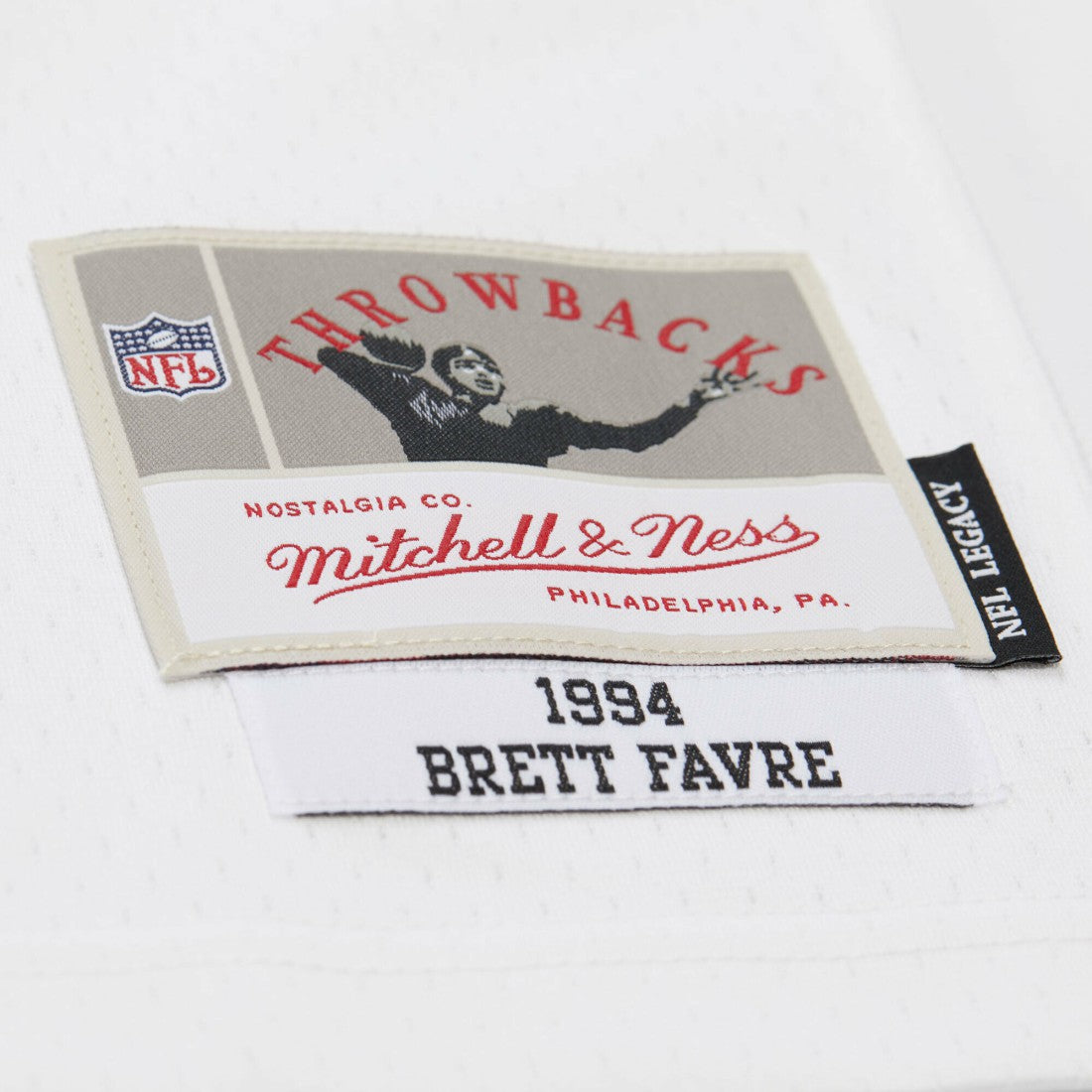 Brett Favre Green Bay Packers 1994 Legacy Replica Jersey White | Mitchell & Ness