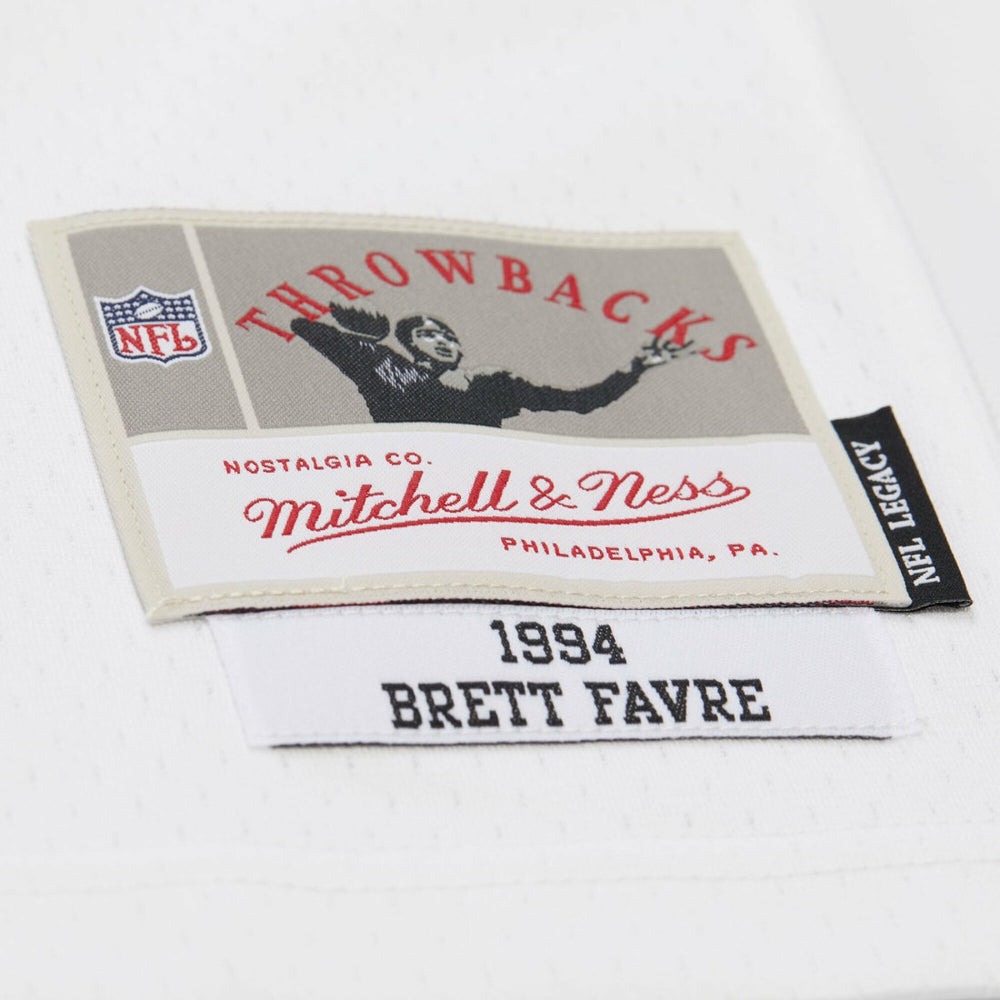 Brett Favre Green Bay Packers 1994 Legacy Replica Jersey White | Mitchell & Ness