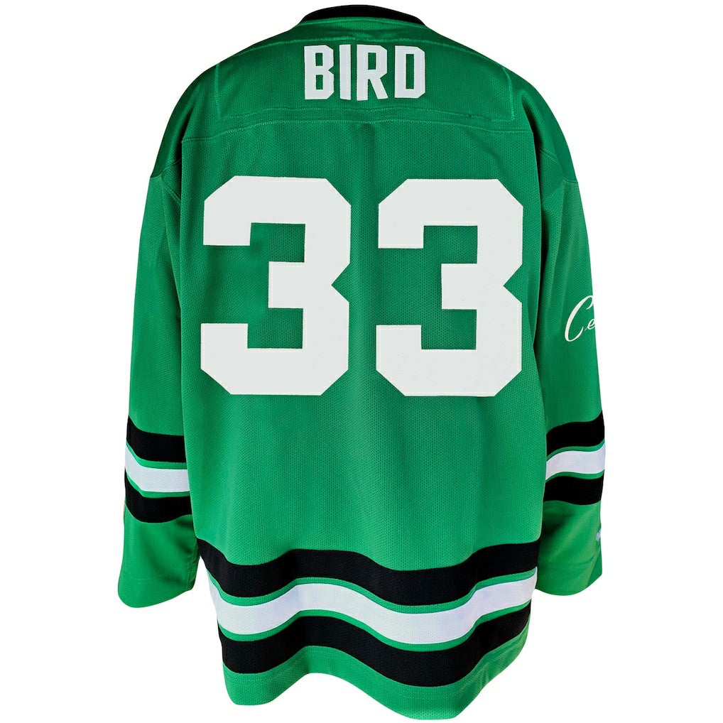 Larry Bird Boston Celtics Big & Tall NBA Hockey Jersey Kelly Green - NBA
