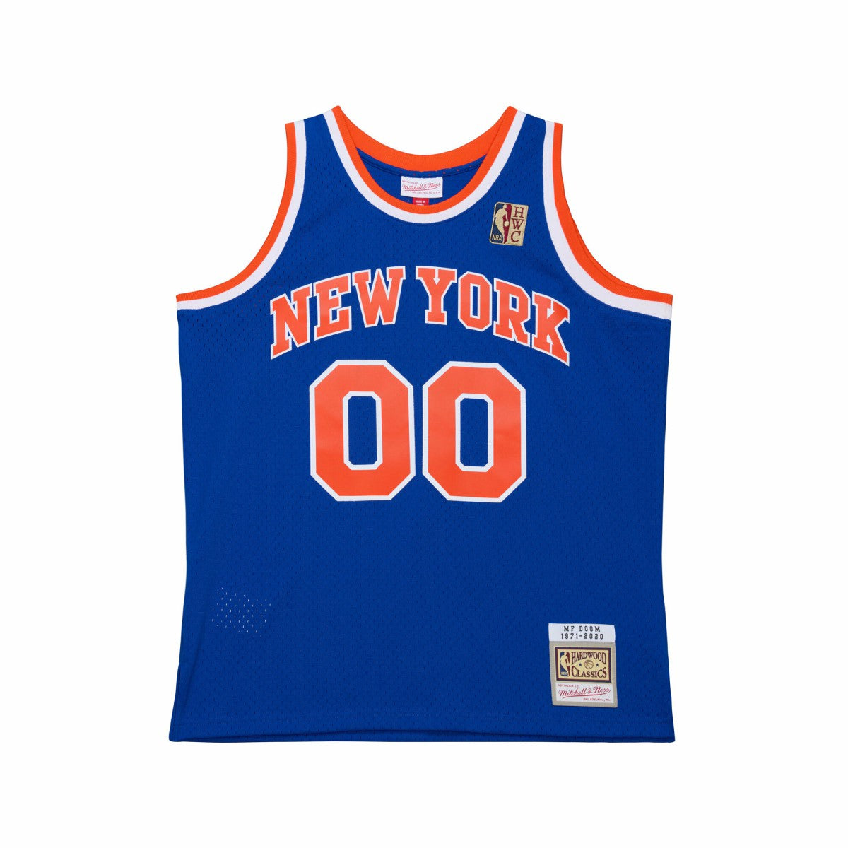 MF DOOM x NY Knicks x A New York Story Fashion Jersey Blue - NBA