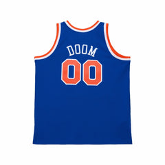 MF DOOM x NY Knicks x A New York Story Fashion Jersey Blue - NBA