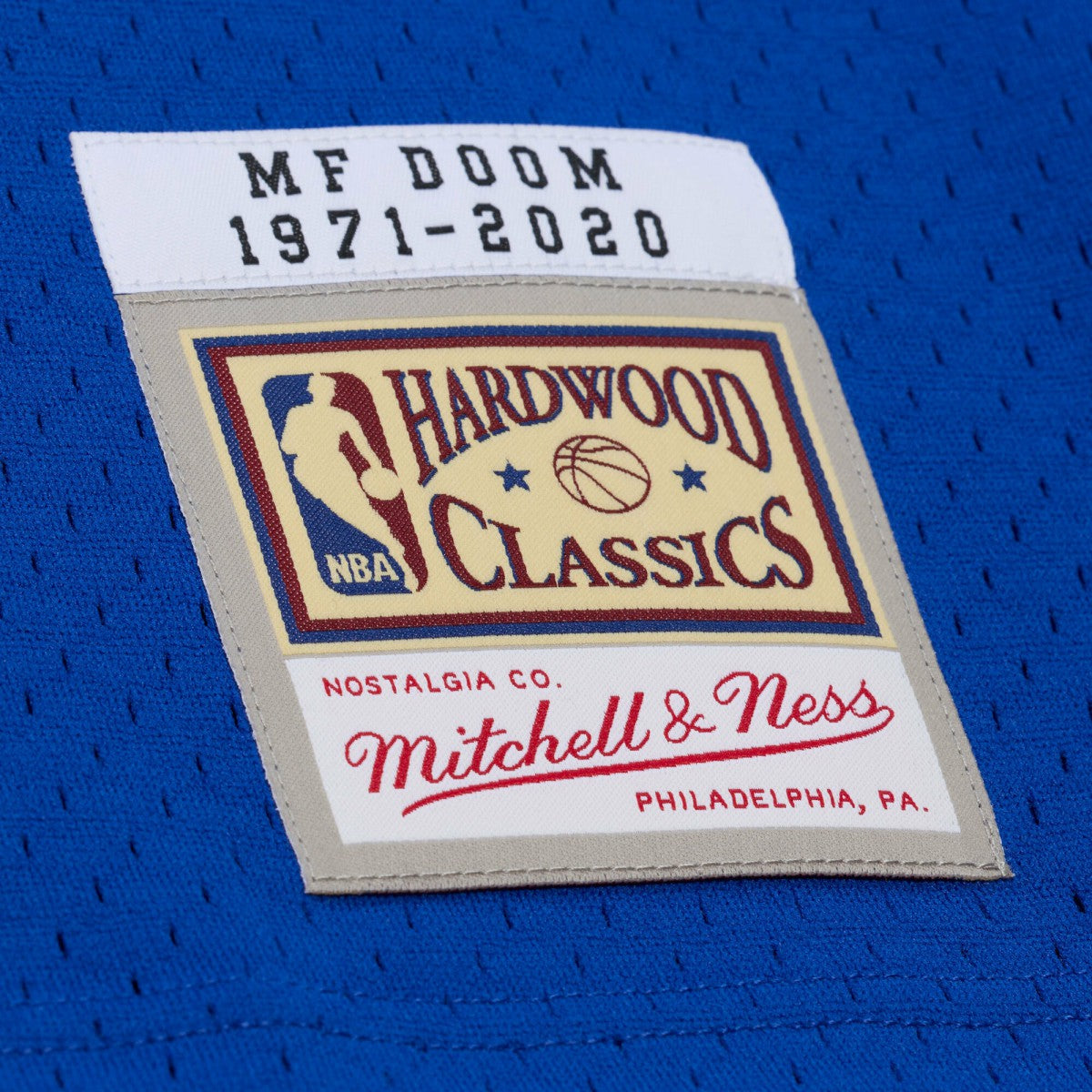 MF DOOM x NY Knicks x A New York Story Fashion Jersey Blue - NBA
