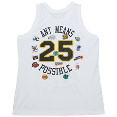 x NBA x AMP Mesh Tank Top White - NBA