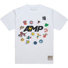 x NBA x AMP T-Shirt White - NBA
