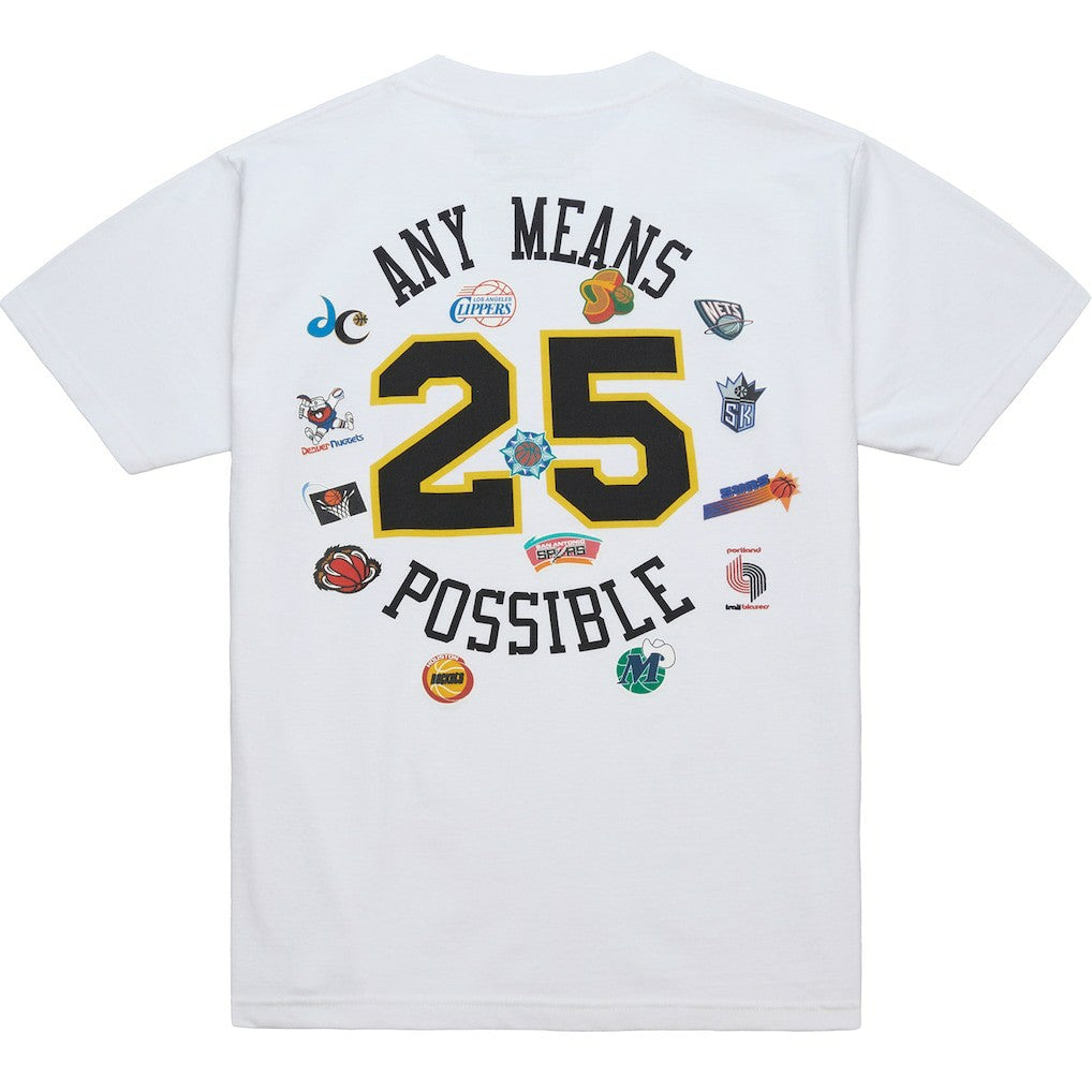 x NBA x AMP T-Shirt White - NBA