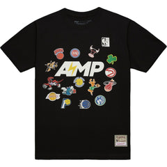 x NBA x AMP T-Shirt Black - NBA