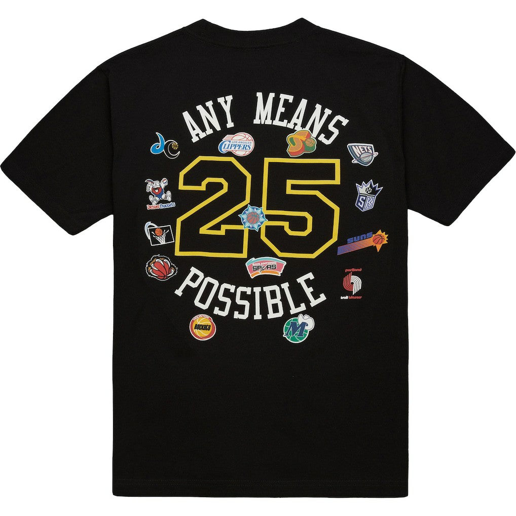 x NBA x AMP T-Shirt Black - NBA